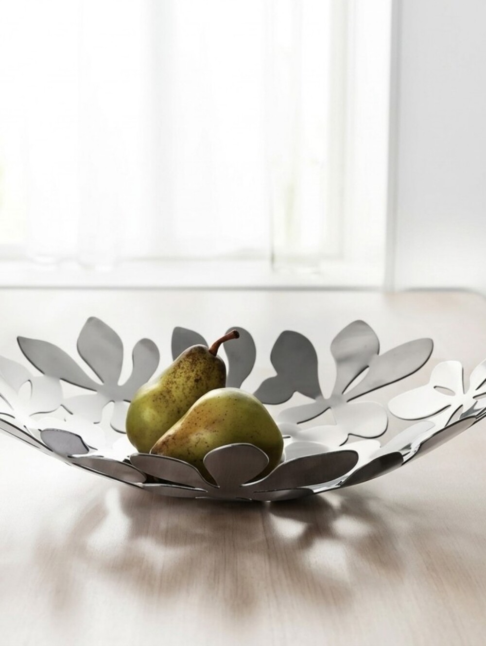 Vintage Ikea Stainless Steel Fruit Bowl Desiner Monika Mulder
